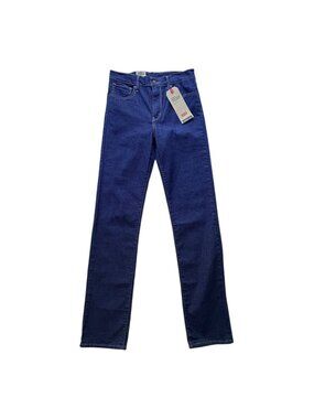 Levis 724 High Rise Straight Jeans Dark Wash NEW Old Stock Womens 1990s